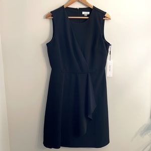 NWT Women’s Black Calvin Klein Sleeveless Dress, size 12